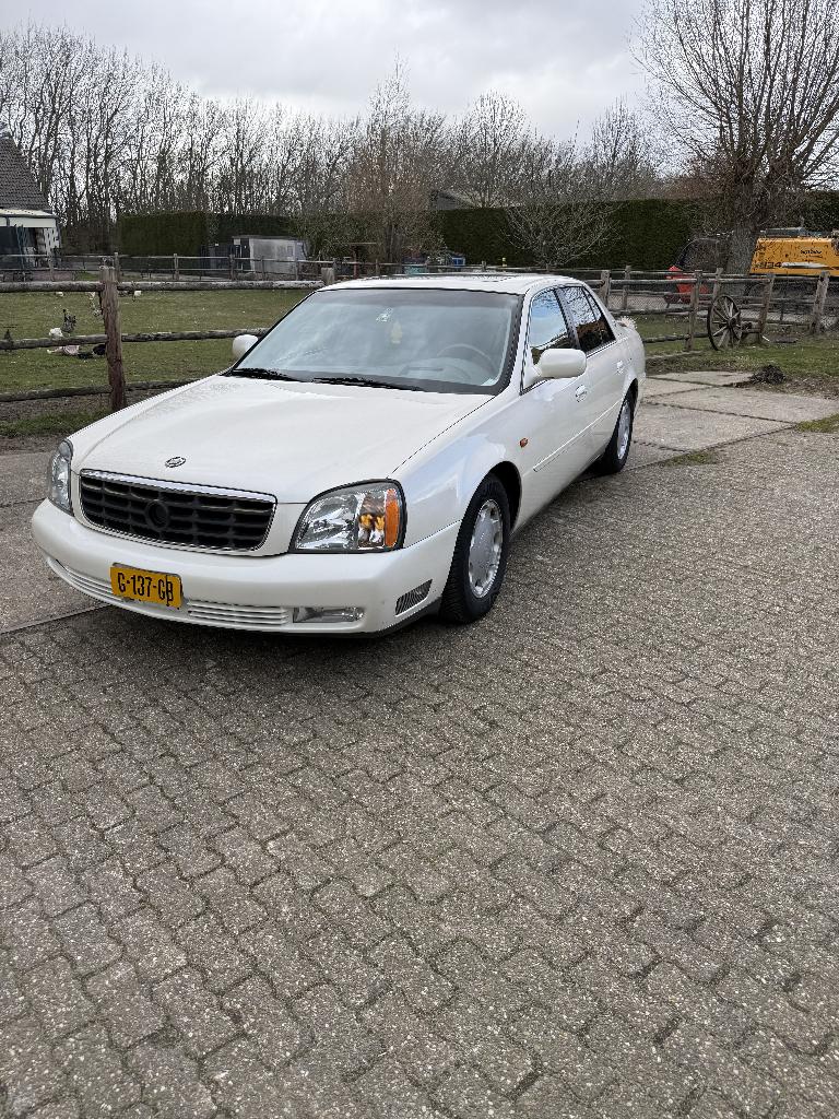 Cadillac 2000 Wit, Auto's, Wit, Leder, Overige kleuren, Particulier