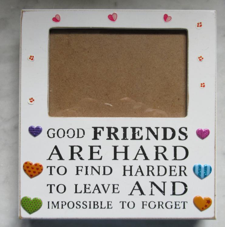Fotolijstje good friends, nieuw, Oosterveldweg 15, 7274 DZ, Nieuw, Ophalen of Verzenden, Stichting Angel's Choice
