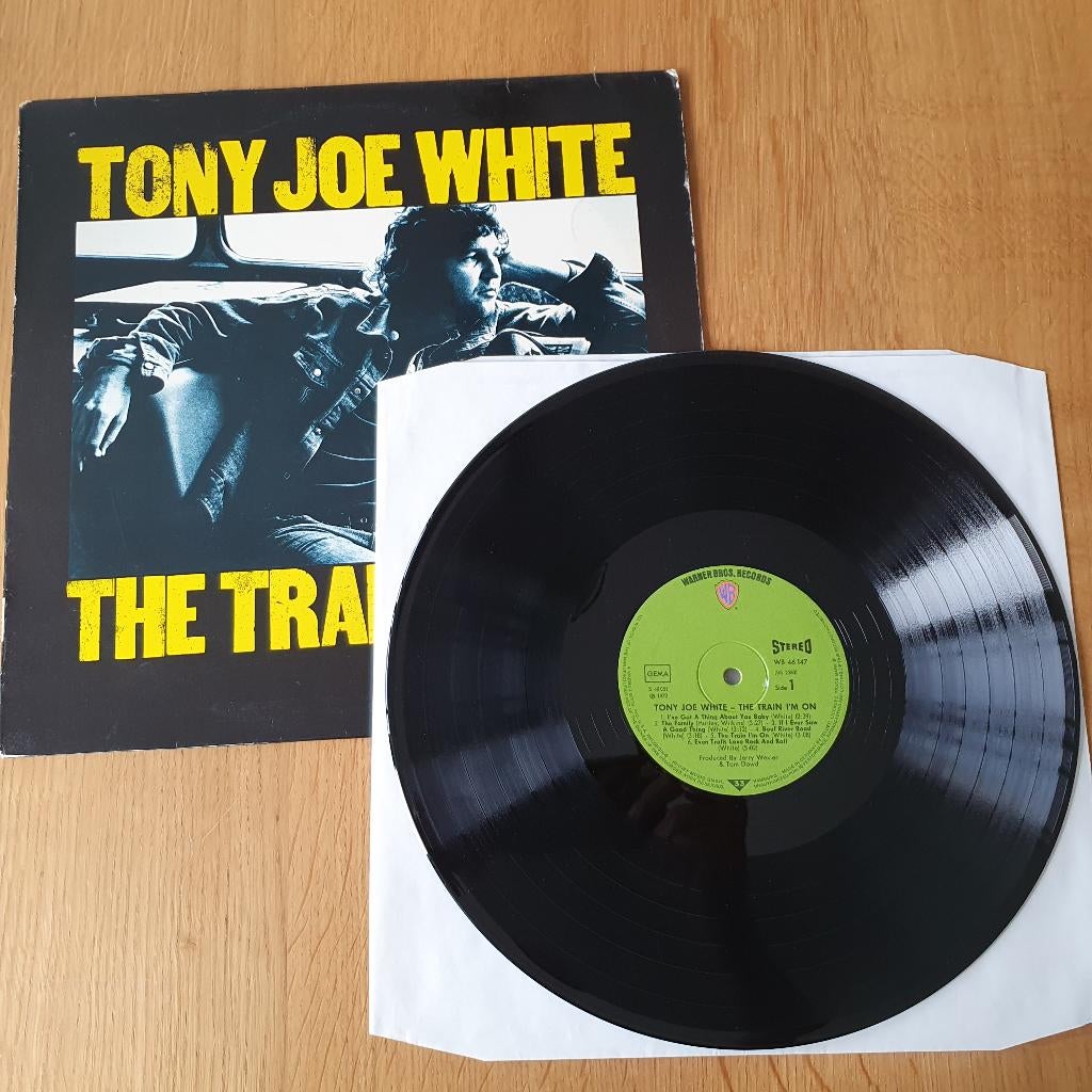 Tony Joe White – The Train I'm On (DE1972) (VG+/VG), Gebruikt, 1980 tot heden, Ophalen of Verzenden, 12 inch