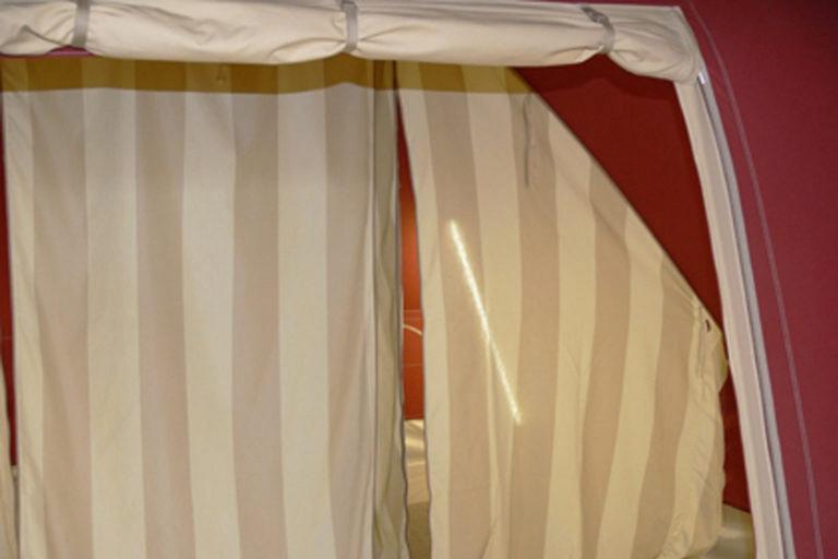 Karsten tent scheidingswand 2delig 300/325 model, Caravans en Kamperen, Ophalen of Verzenden, Zo goed als nieuw