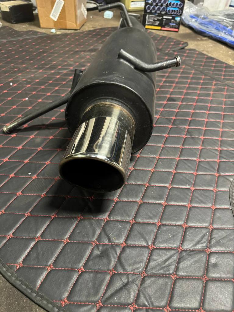 ️ HKS einddemper Subaru Impreza WRX STI GD 3 inch, Ophalen of Verzenden, Gebruikt, Subaru