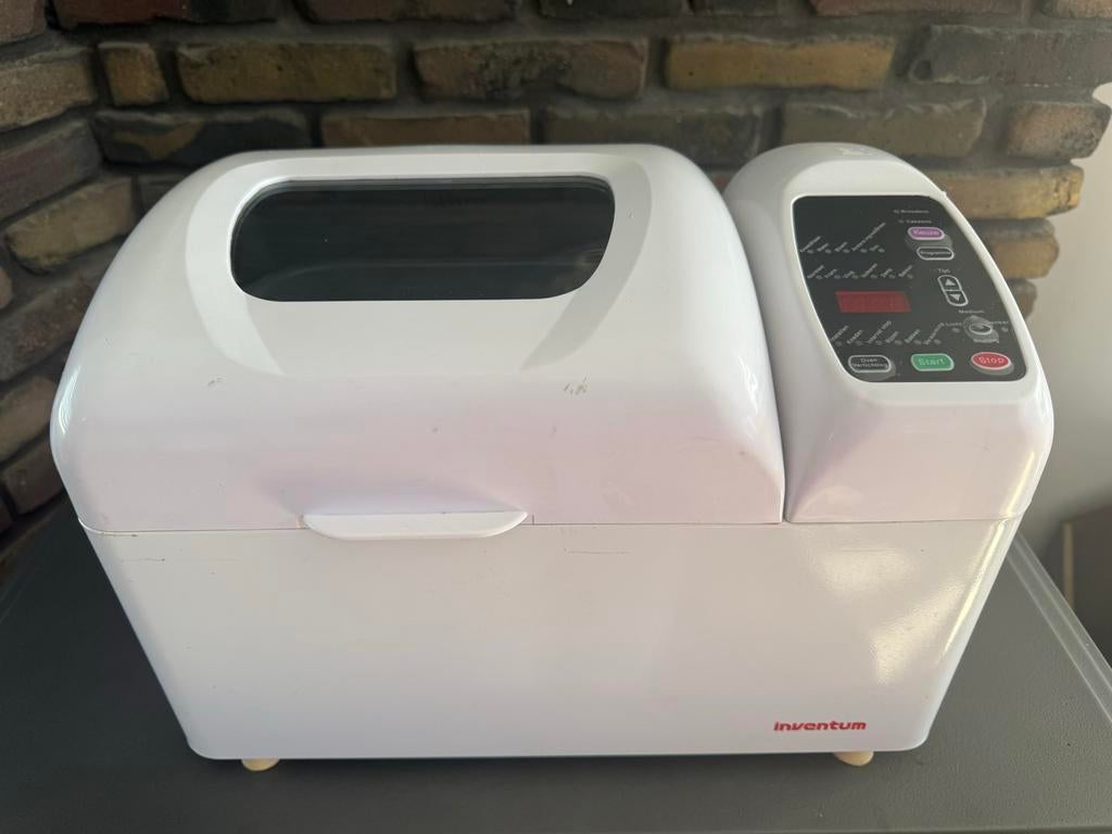 Inventum Broodmachine BM48 - Compact en Gebruiksvriendelijk, Met timer, Gebruikt, 800 tot 1200 gram deeg, Ophalen of Verzenden