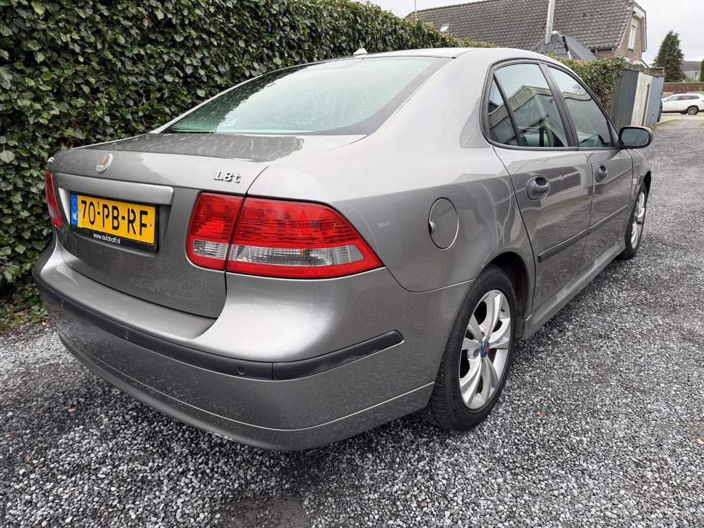 Saab 9-3 Sport Sedan 1.8t Linear Business Automaat | Leer |, 1998 cc, Zwart, 4 cilinders, 150 pk