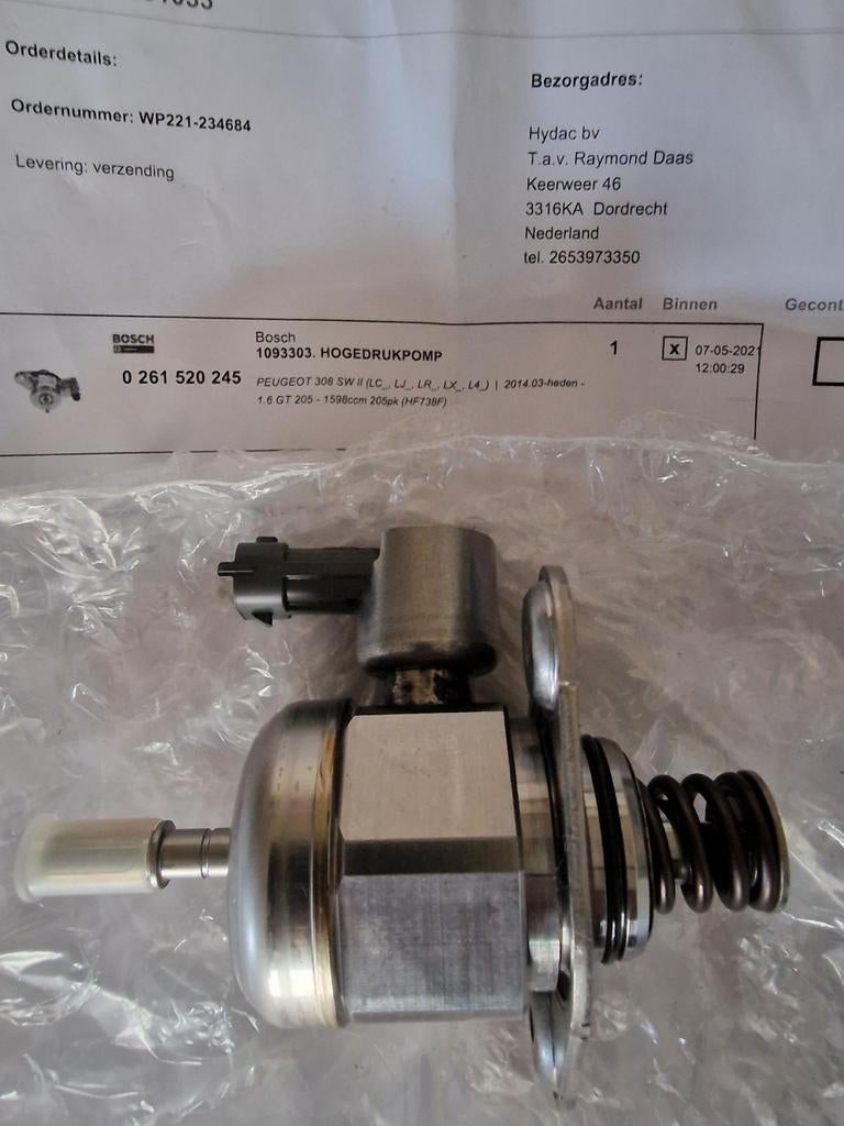 Hoge drukpomp Peugeot THP motor, Ophalen of Verzenden