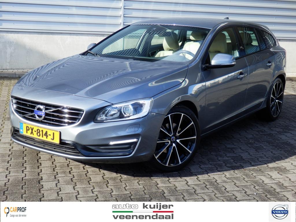 Volvo V60 T3 153PK Polar+ Dyn. | 100 % dealer onderhouden |, 4 cilinders, Met garantie (alle), 5 Star Occasions, Zilver of Grijs