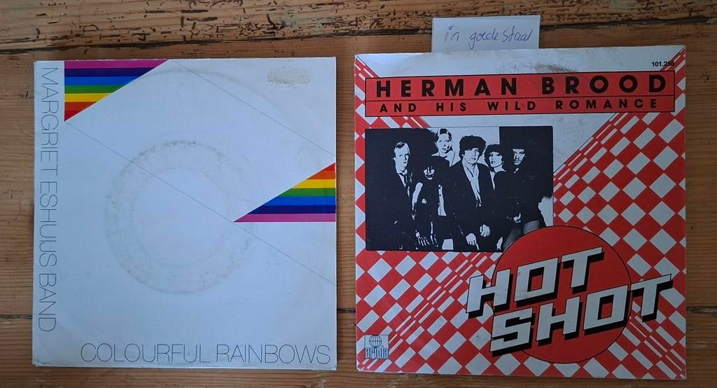 Singles 1x magriet eshuys band 1x herman brood, Cd's en Dvd's, Vinyl Singles, Ophalen of Verzenden, Gebruikt, Pop