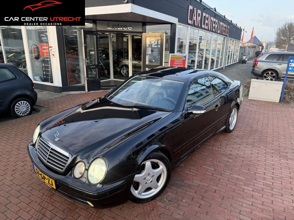 Mercedes-Benz CLK-Klasse Coupé AMG 55 5.4 liter V8 | €250, Automaat, Zwart, 4 stoelen, 347 pk