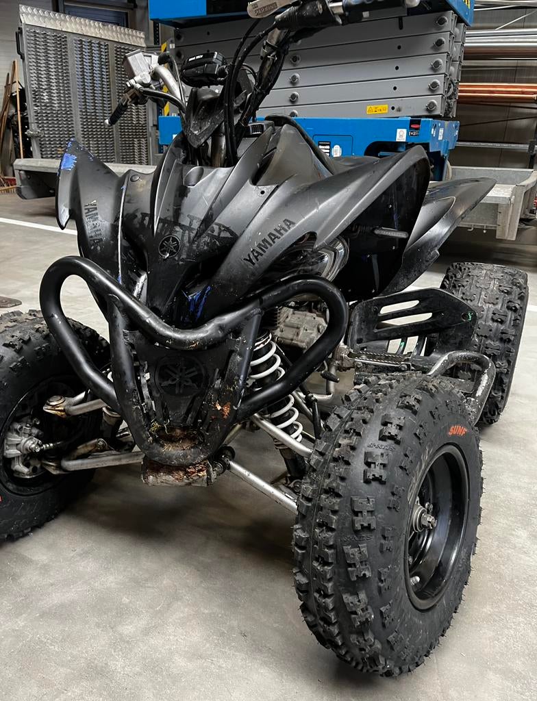 Yamaha raptor yfm250r schade met kenteken, Ophalen