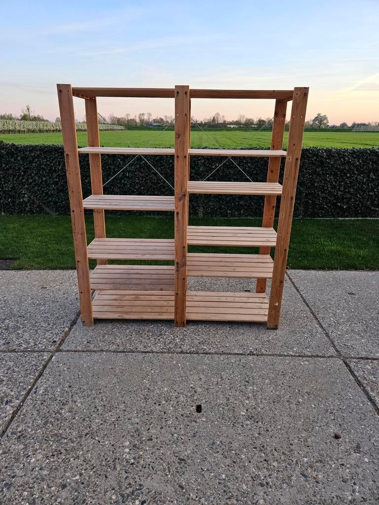 Stelling kast  H 175 cm B 156 cm D 55 cm, Ophalen, Zo goed als nieuw