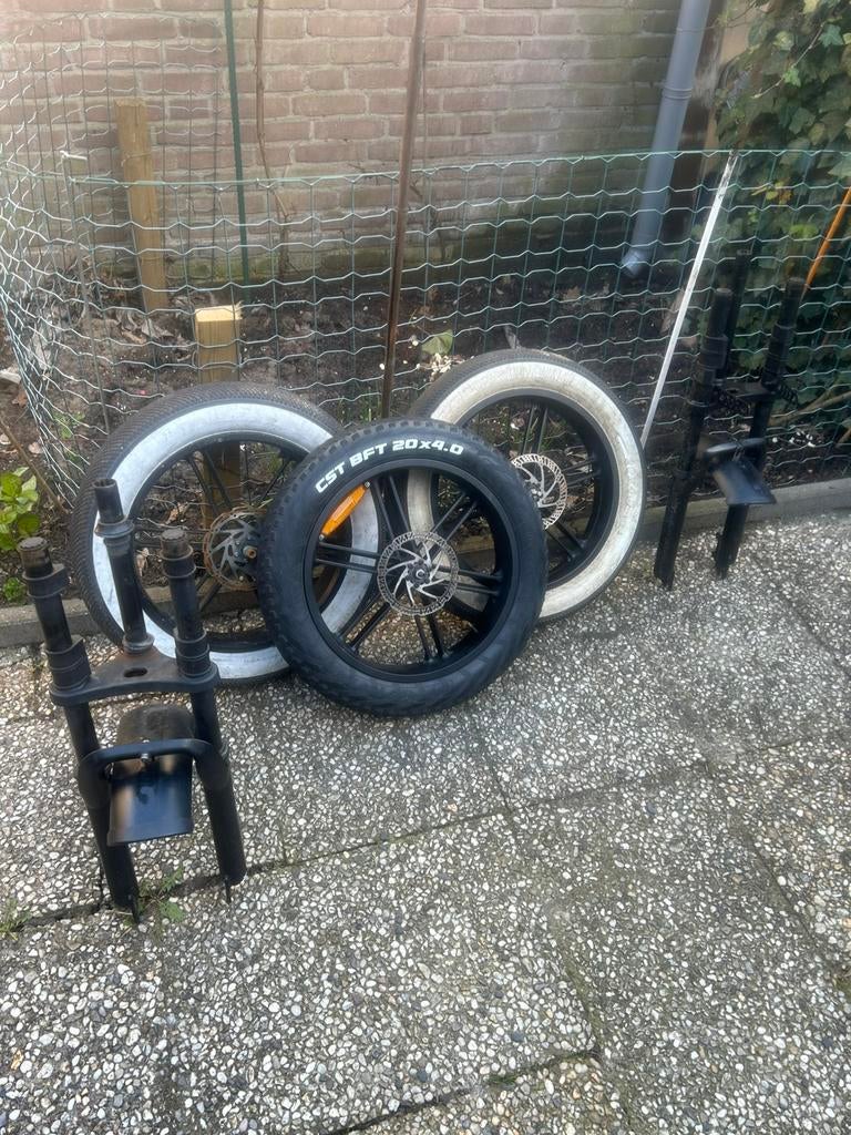 Te koop fatbike voor wiel 3 st en voor work van v8v20 vp, Motoren, Ophalen of Verzenden