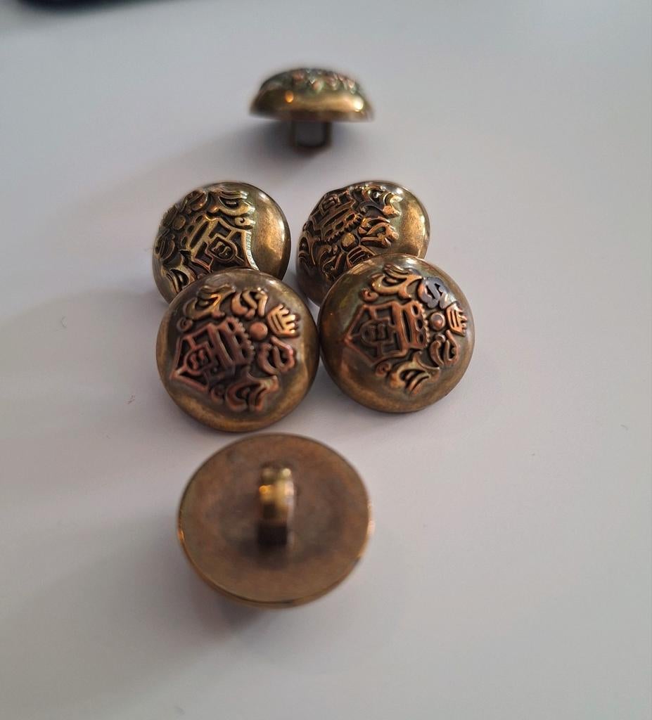 Ouderwetse kleding knoopjes, Ophalen of Verzenden, Gebruikt, Knoop of Knopen