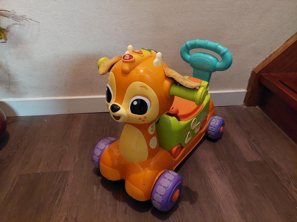 Vtech 4-in-1 meegroei step giraf, Ophalen, Gebruikt