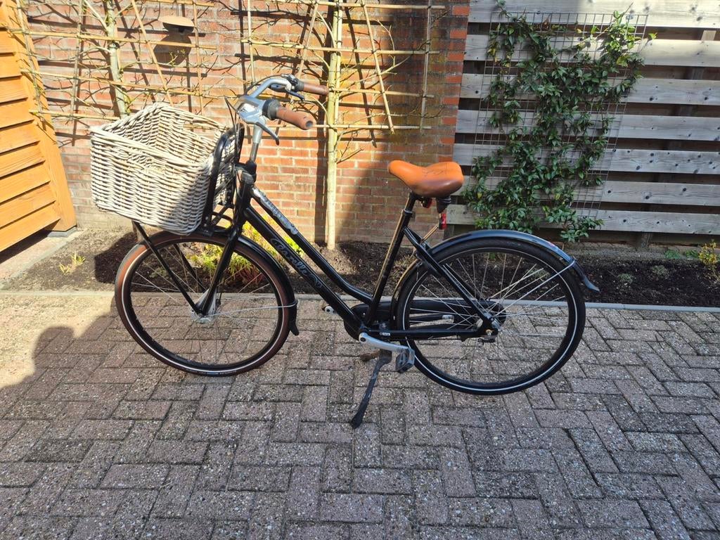 Gazelle Miss Grace met mand in nette staat, Ophalen, Gebruikt, Gazelle, Versnellingen