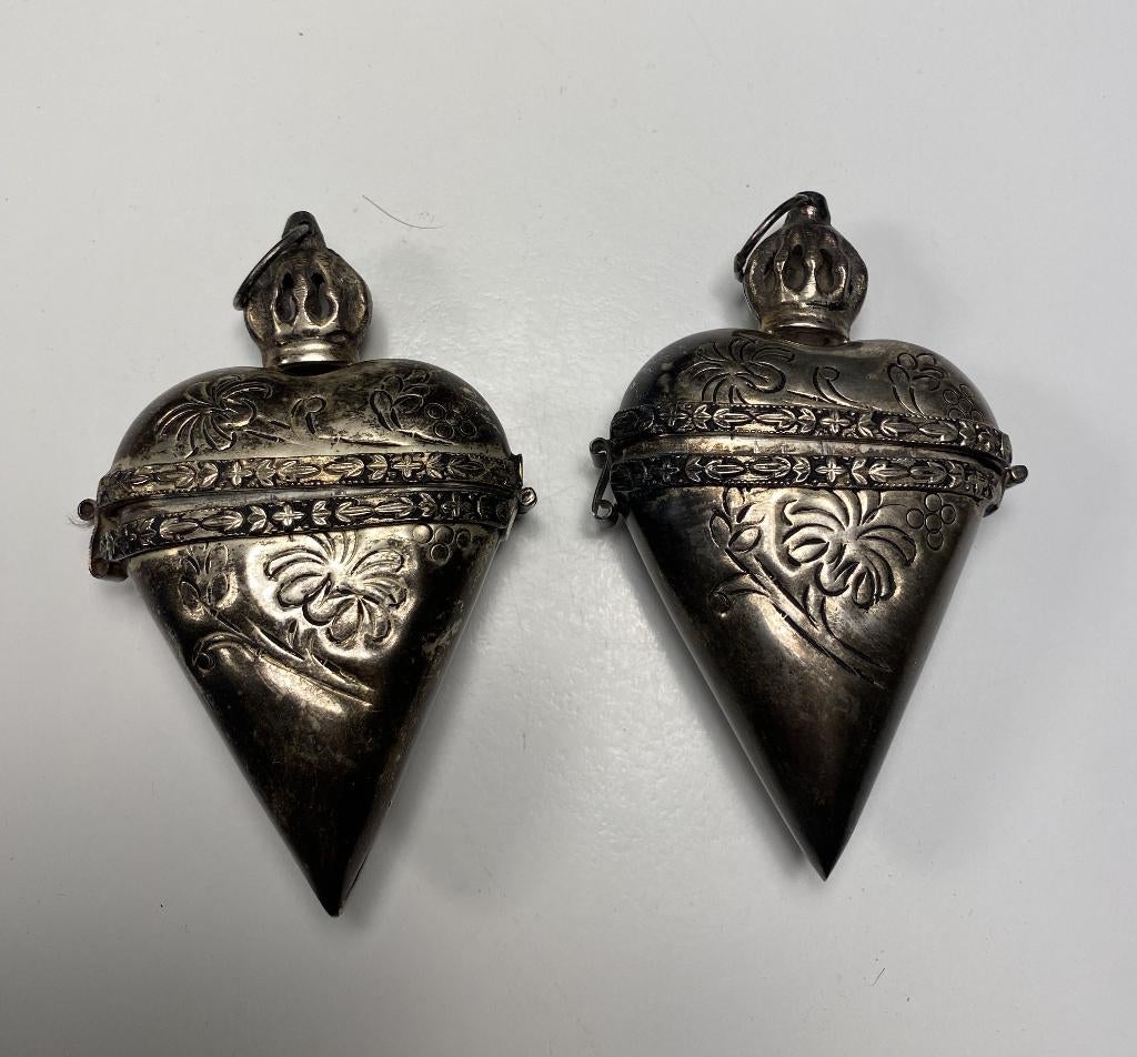 verzilverde geurhouders (20 euro/stuk), Ophalen of Verzenden, Zilver