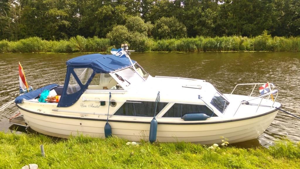 Nidelv 24 Noorse Spitsgatter met boegschroef, Ophalen, 10 tot 30 pk, Gebruikt, Binnenboordmotor