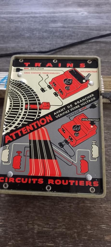 Jouef transformator disjoncta 600, Ophalen of Verzenden, Gebruikt, Gelijkstroom, Transformator of Voeding