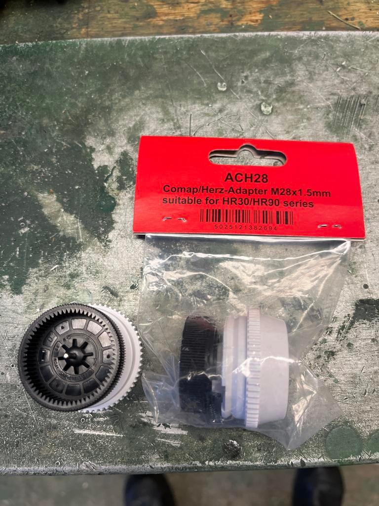 Honeywell Evohome HR91/92/93 Adapter M28x1,5mm, Doe-het-zelf en Verbouw, Thermostaten, Ophalen of Verzenden, Nieuw