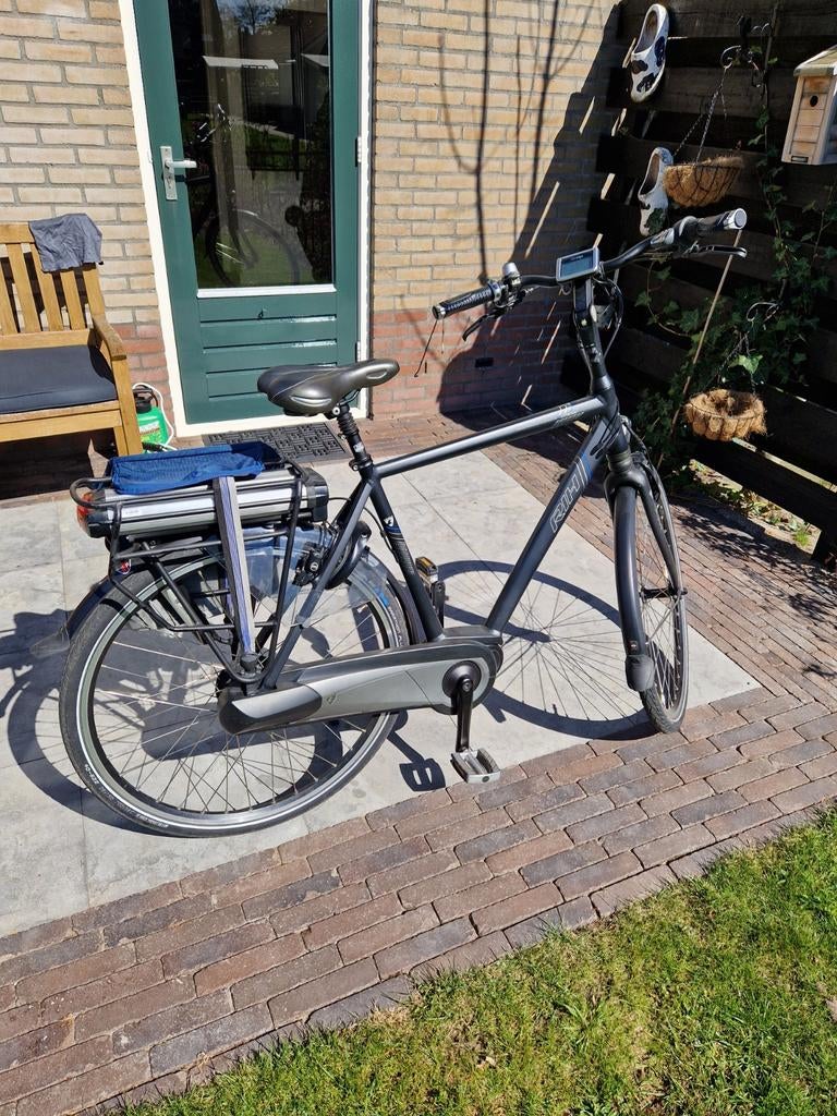 Elektrische fiets RIH, matzwart, Ophalen