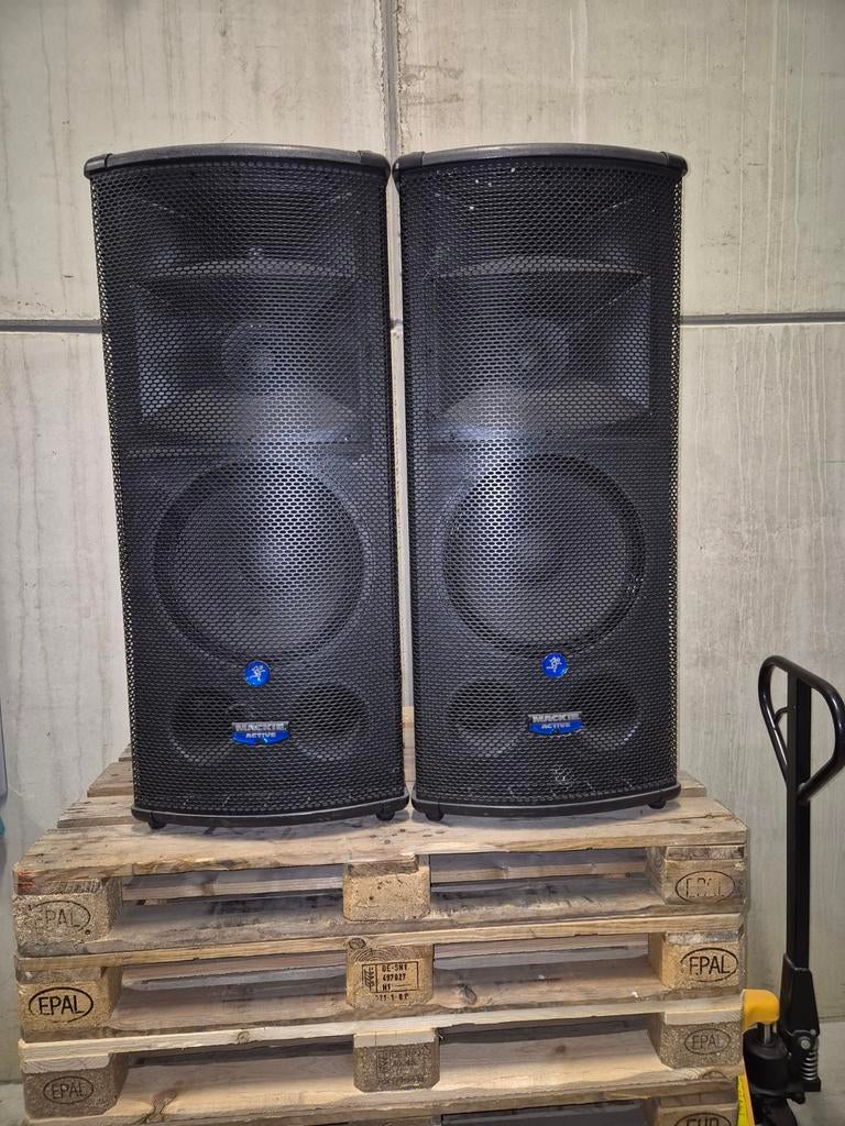 2 x mackie SR1530Z, Ophalen, 120 watt of meer, Front, Rear of Stereo speakers, Overige merken
