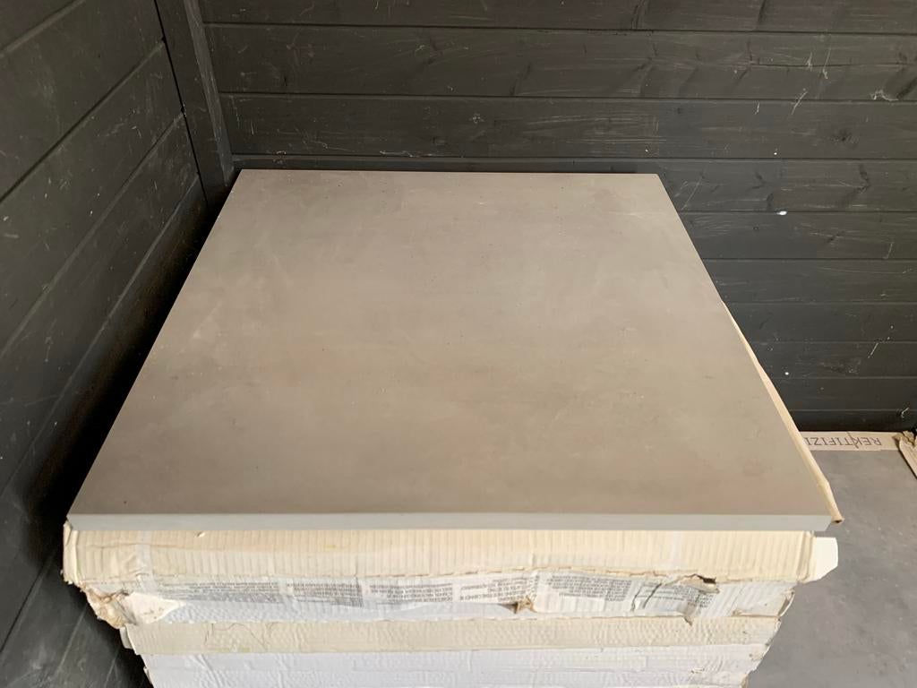 Keramische tegels 60x60x2 cm (49 stuks), Doe-het-zelf en Verbouw, Tegels, Ophalen, 60 cm of meer, Nieuw, 10 m² of meer