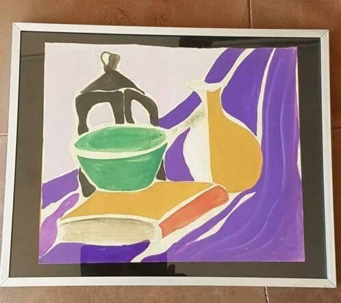 Kubisme stilleven Gerda Dijkman, Antiek en Kunst, Kunst | Schilderijen | Modern, Ophalen