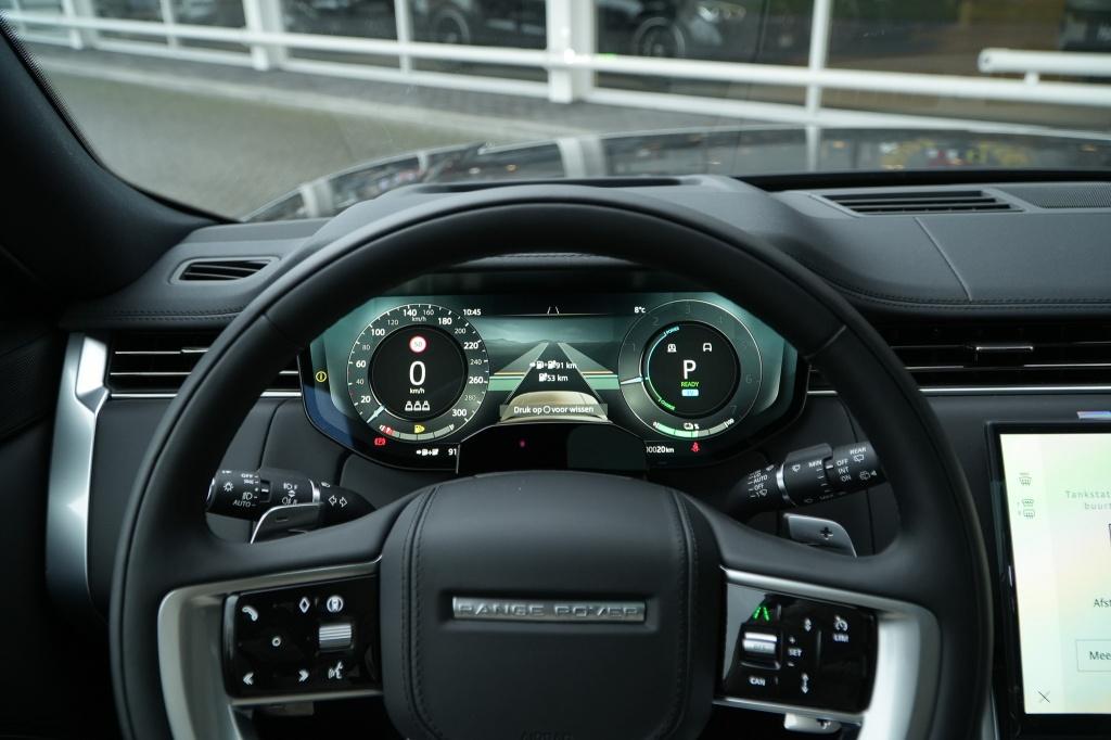 Land Rover Range Rover P460e HSE I Pano I Head-up I 5 Jaar g, Automaat, Gebruikt, Zwart, 3000 kg