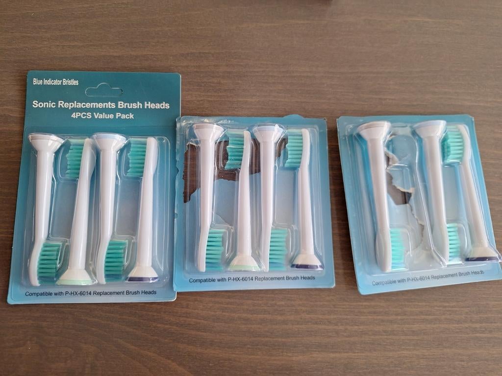 11x Generieke Sonic Opzetborstels philips sonicare, Ophalen of Verzenden, Nieuw, Opzetborstel