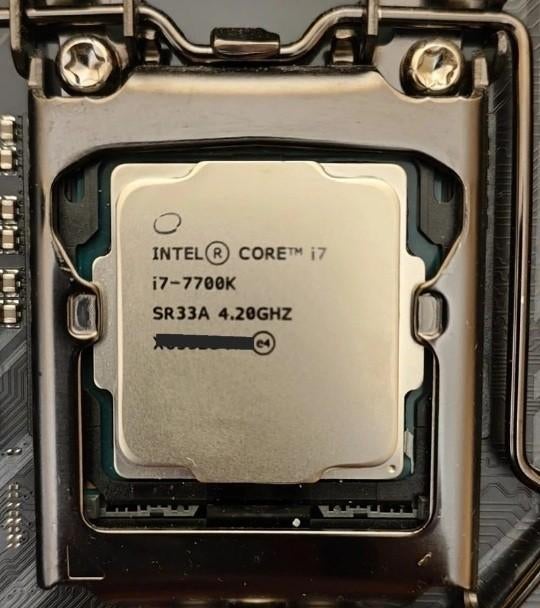 Intel Core i7-7700K Processor 4.20GHz, Computers en Software, Processors, LGA 1151, Gebruikt, 4-core, Ophalen of Verzenden