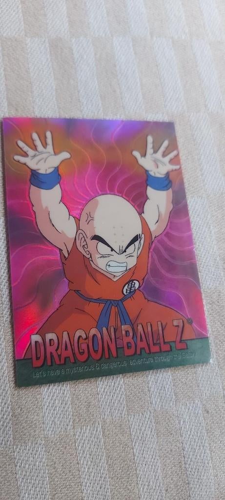 dragonball z kaart reverseholo Krillin handen omhoog powerup, Hobby en Vrije tijd, Verzamelkaartspellen | Pokémon, Nieuw, Ophalen of Verzenden