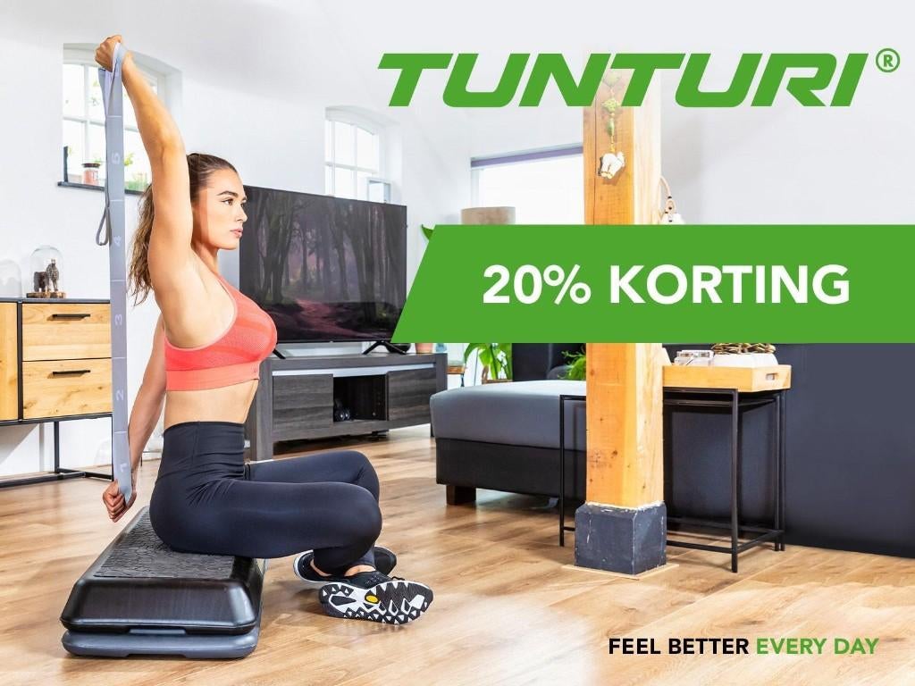 Tunturi 20% kortingsvoucher, Tickets en Kaartjes, Kortingen en Cadeaubonnen, Eén persoon, Kortingsbon