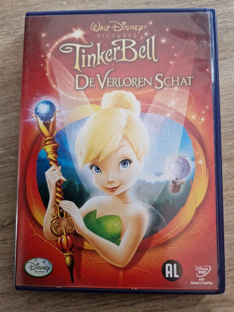 Disney tinkerbell de verloren schat, Alle leeftijden, Ophalen of Verzenden, Zo goed als nieuw, Amerikaans
