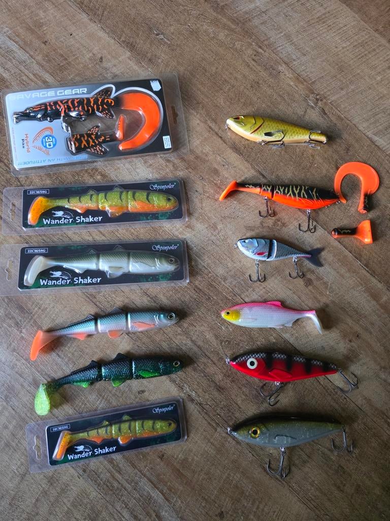 Kunstaas Snoek diversen savage gear, berkley, gator, westin, Ophalen of Verzenden, Zo goed als nieuw, Overige typen