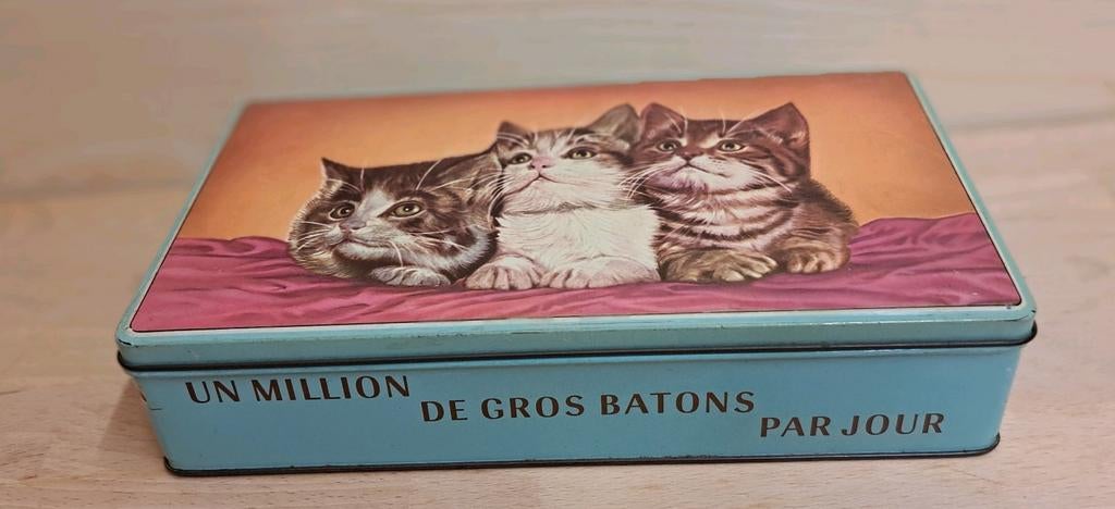 Jacques Chocolat - koekjes blik, Ophalen of Verzenden, Gebruikt, Koek(jes), Overige merken