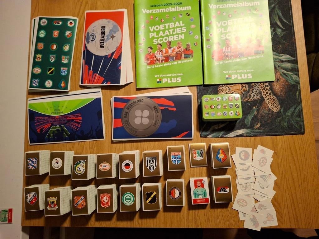 Voetbal plaatjes en albums van Plus supermarkt, Ophalen of Verzenden, Buitenlandse clubs, Poster, Plaatje of Sticker