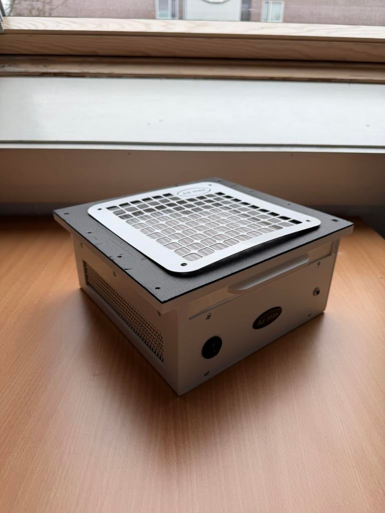 Professionele nagel afzuiger - als nieuw!, Ophalen of Verzenden, Zo goed als nieuw, Wit, Handen en Nagels