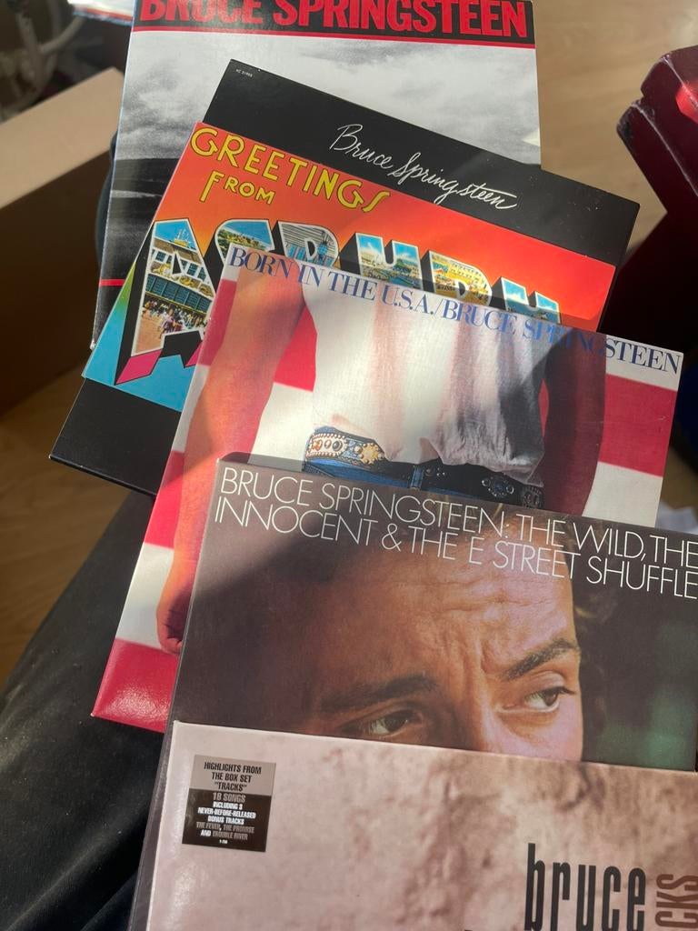 5 cd collectie bruce springsteen japanse sleeves, Ophalen of Verzenden, Zo goed als nieuw, Poprock