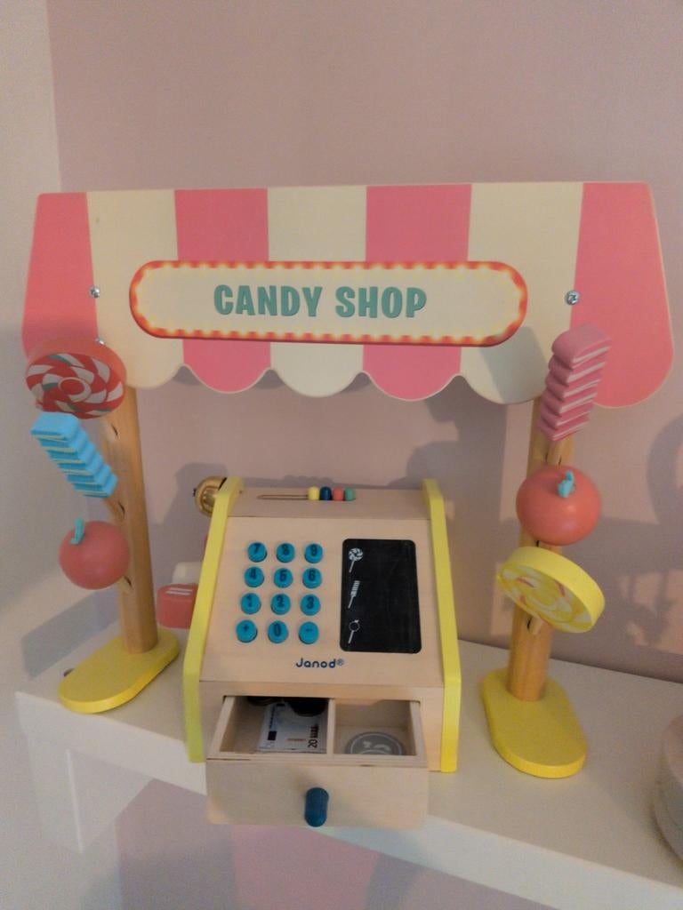 Houten snoepwinkeltje, Ophalen of Verzenden