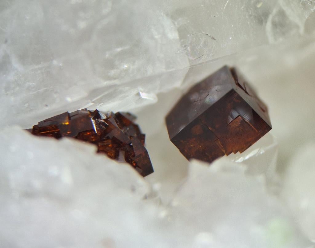 Bariopharmacosideriet - Grube Clara, Duitsland (tl), Ophalen of Verzenden, Mineraal