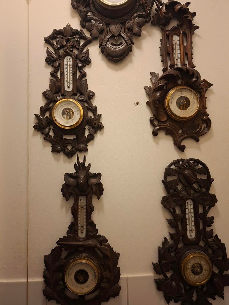 5 barometers, Ophalen