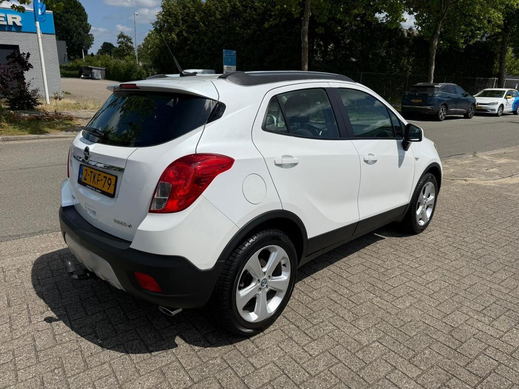 Opel Mokka 1.4 T Edition 4x4, Navi, NAP, APK 03-27, Euro 5, Gebruikt, 4 cilinders, Wit