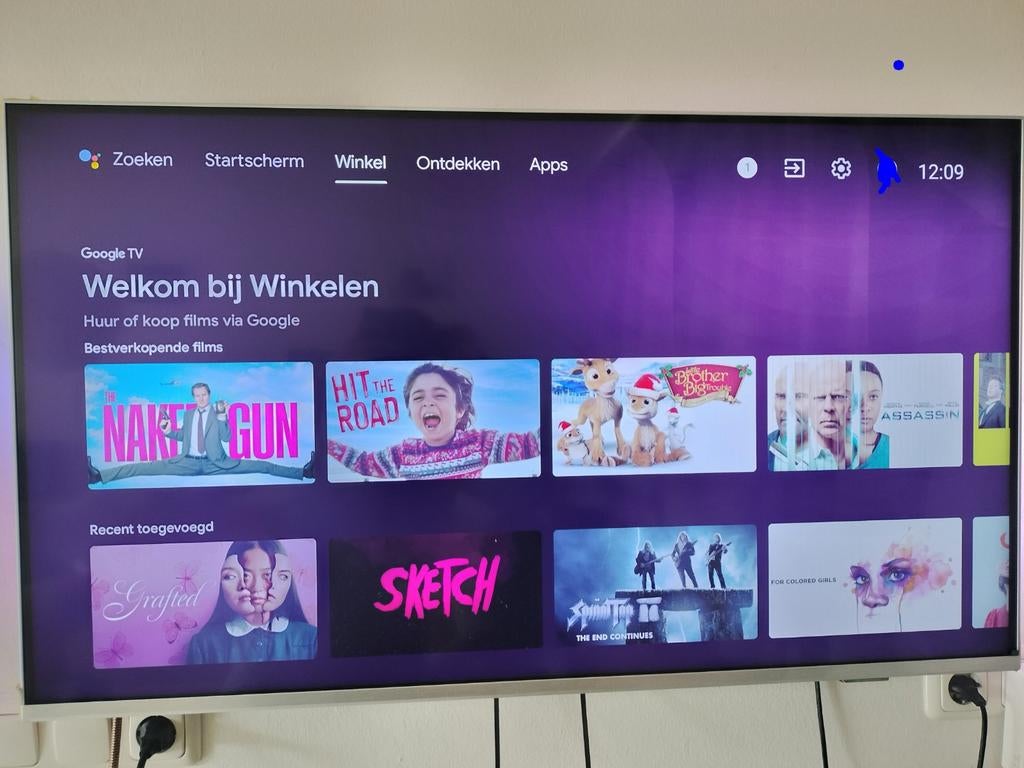 Phillips smart tv 43inch, Ophalen, Philips, LED, 120 Hz