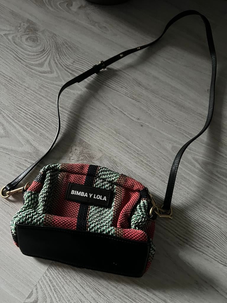 Bimba y lola crossbody bag, Ophalen of Verzenden, Zo goed als nieuw, Zwart
