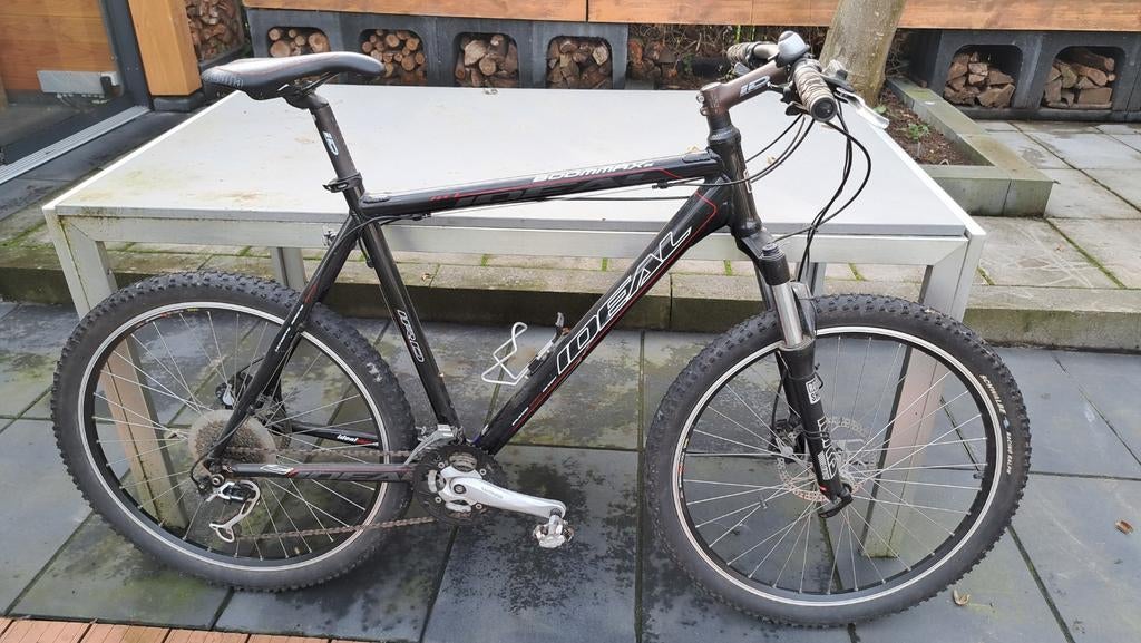 Mountainbike, 56 cm, XT afmontering, schijfremmen, Rockshox, 26 inch, Meer dan 20 versnellingen, 53 tot 57 cm, Ophalen