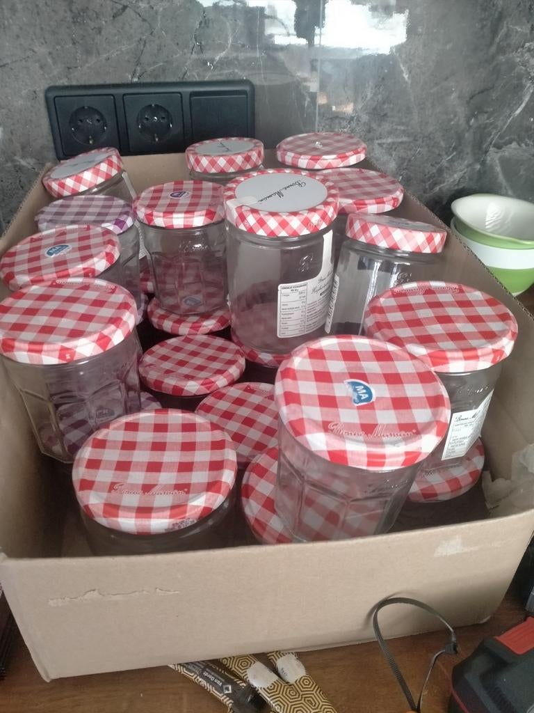 Bonne Maman jam potjes 30 Stuk, Ophalen of Verzenden