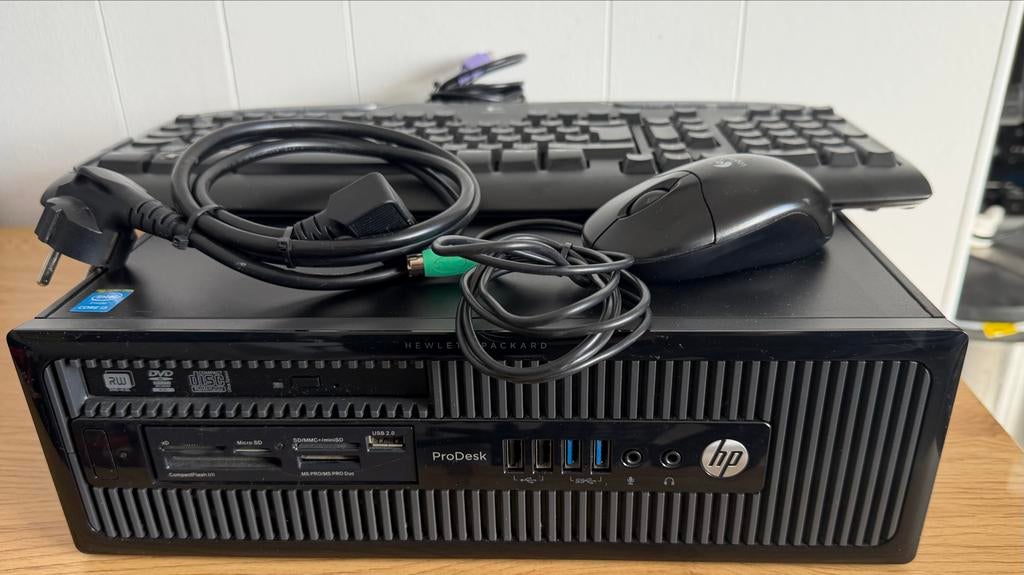 HP ProDesk 400 G1, Computers en Software, Desktop Pc's, Zo goed als nieuw, 3 tot 4 Ghz, SSD, 16 GB, Ophalen of Verzenden