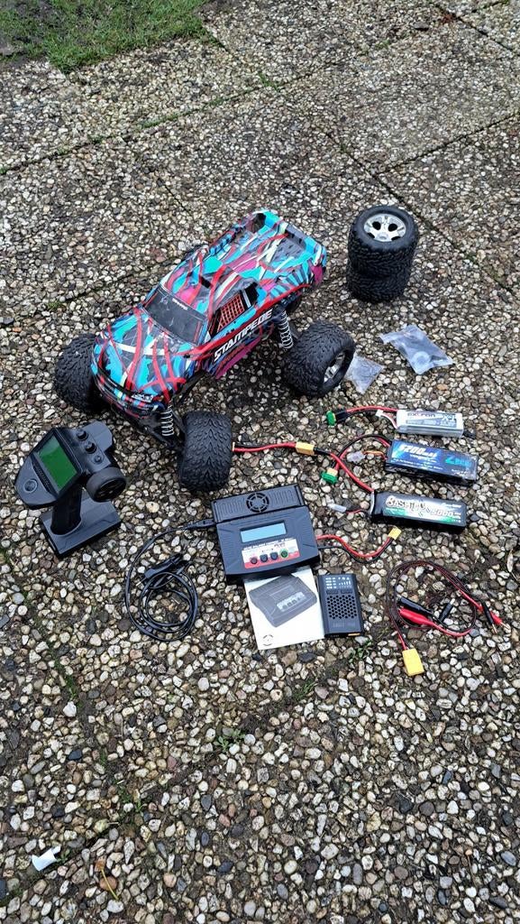Traxxas stampede 2wd vxl brushles, Ophalen of Verzenden, Gebruikt, Auto offroad