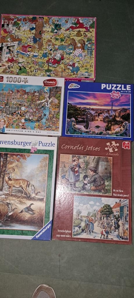 Puzzels teab. of ruilen voor Wasgij, Ophalen of Verzenden