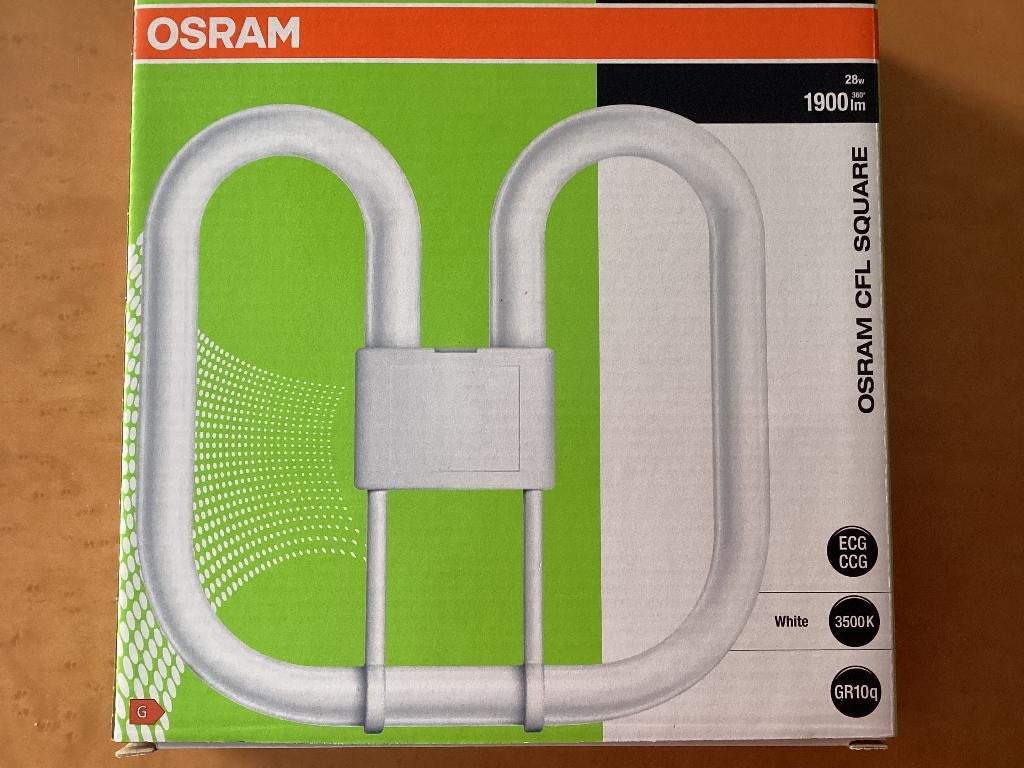 Osram CFL Square lamp 28 W GR10Q 4-pins, Ophalen of Verzenden, Nieuw
