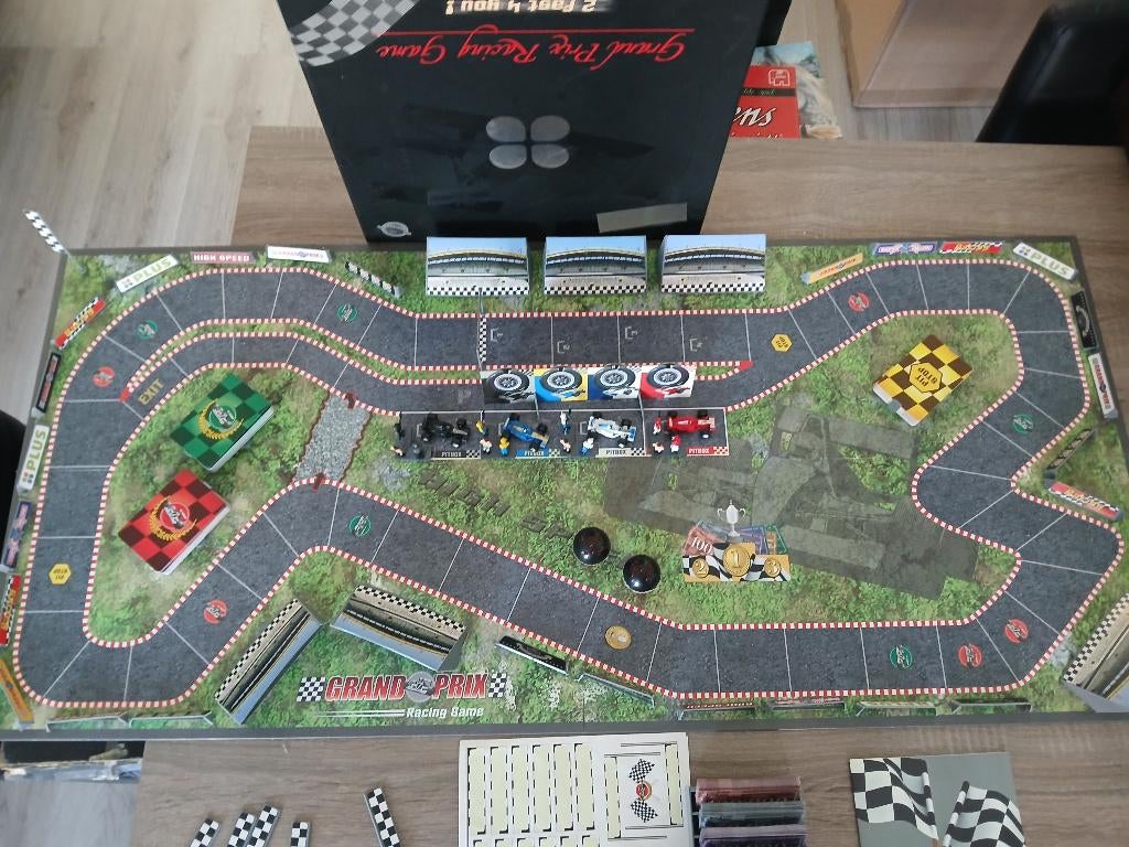 Het grandprix racing bordspel !, Een of twee spelers, Ophalen of Verzenden, Nieuw