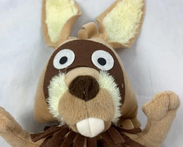 Interimage Fabeltjeskrant Zoef de Haas Handpop Pluche 30cm, Coolsingel 104, 3011 AG Rotterdam, Netherlands, Overige merken, Konijn